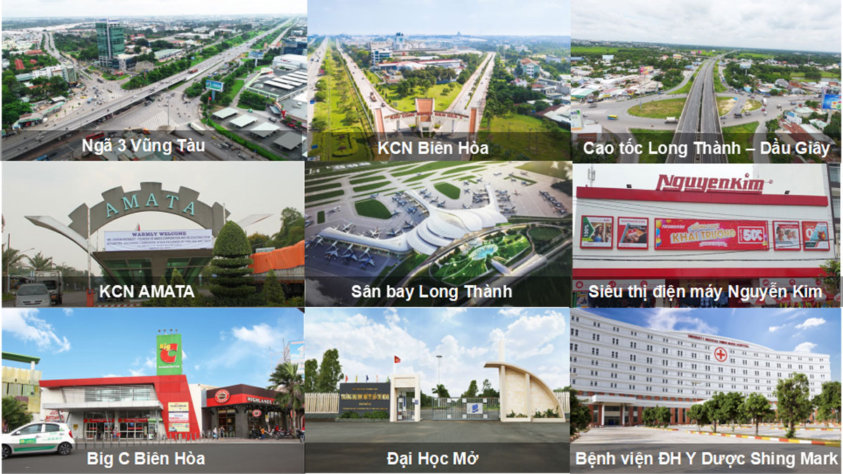 dự án biên hòa new city - tiện ích dự án